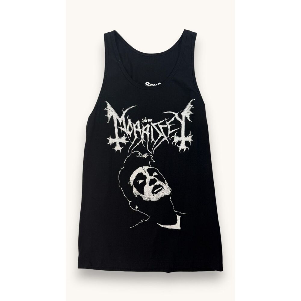 RARE | Sex & Death | Metal Morrissey + Mayhem Tank Top | Sz S